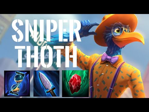 No Aimbot Required! Thoth Mid Gameplay (Smite Conquest)