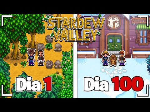 I PLAYED 100 DAYS OF STARDEW VALLEY in DUO! with @ExploradorPreguicoso