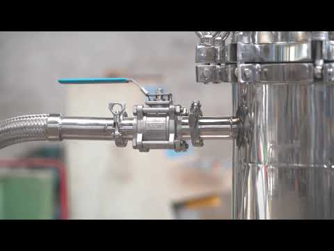 hemp crude oil filtration equipment