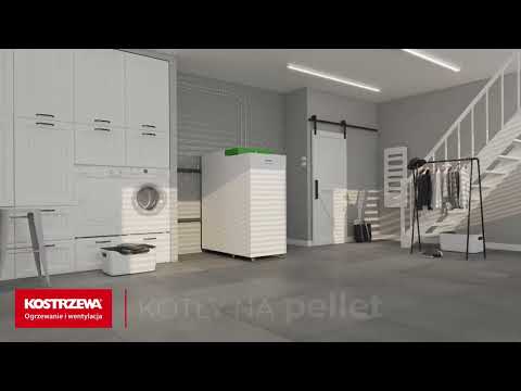 KOSTRZEWA pompa ciepła HPR 500, kocioł na pellet Mini Matic, kocioł elektryczny ELE