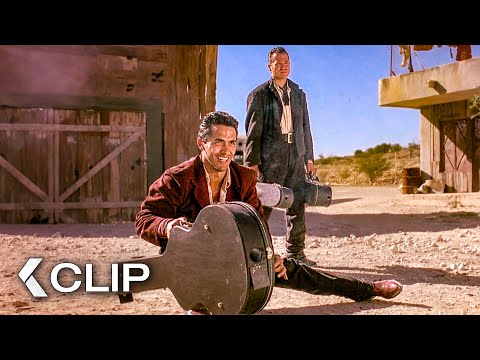 Shootout At The Edge Of Town - DESPERADO Clip | Antonio Banderas, Salma Hayek
