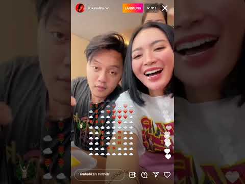 DANANG DA DAN WIKA SALIM live instagram terbaru