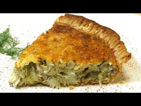 Crab Quiche - How to make a Blue Crab Quiche