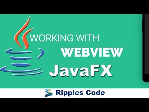 JAVAFx Tutorial 24- Webview