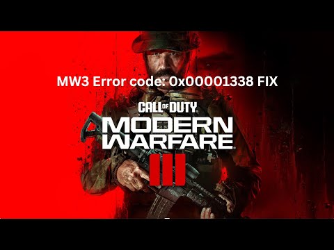 Error Code 0x00001338 in COD: Modern Warfare 2