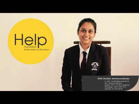 Help Foundation - Srilanka with Shashini Upeksha