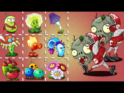 PvZ 2 - 1000 PLANTS VS ALL STAR ZOMBIE #1