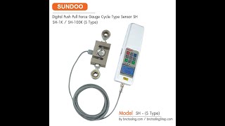รีวิว Digital Push Pull Force Gauge (SH Series)(S Type Sensor)