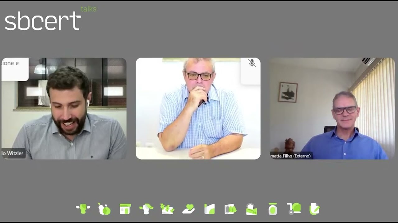 Sbcert Talks | Certificação Orgânico com Luiz Carlos Dematte e Luis Henrique Witzler