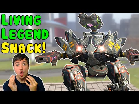 LIVING LEGEND FENRIR - Snacking Everyone! War Robots Mk2 Gameplay WR
