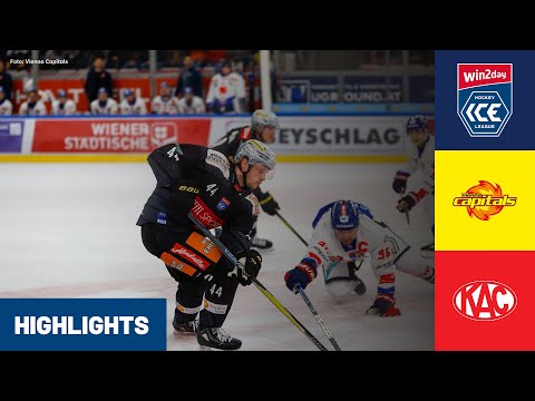 ICE: Vienna Capitals vs. EC KAC I Highlights