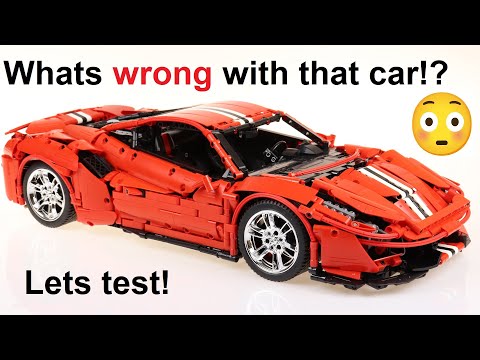 Whats wrong with that supercar? CaDa Master C61042w - Lets test!