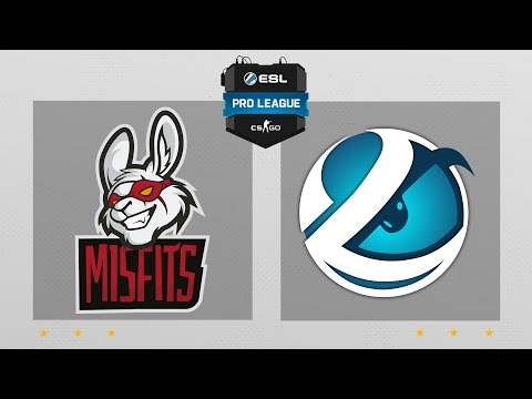CS:GO - Misfits vs. Luminosity [Cbble] Map 1 - ESL Pro League Season 5 - NA Matchday 11
