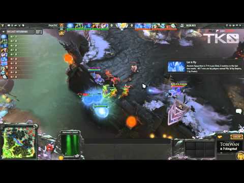 Fnatic vs RoXKIS - MLG TKO DOTA 2 - TobiWan & 7ckingMad