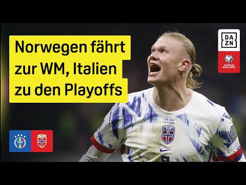 Italien - Norwegen | European Qualifiers | DAZN Highlights