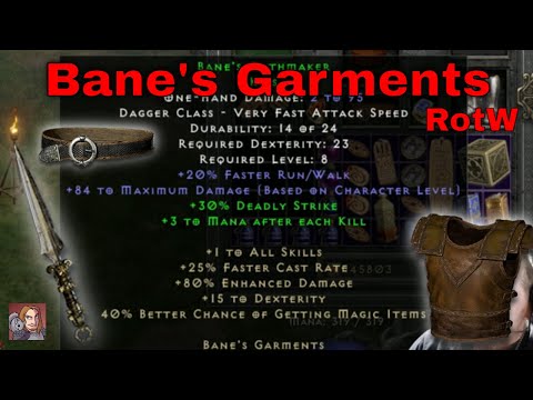 D2R Upgraded Sets - Bane's Garment's (3 Piece Set)