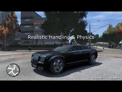 GTA 4 & EFLC Realistic Handling & Physics mod