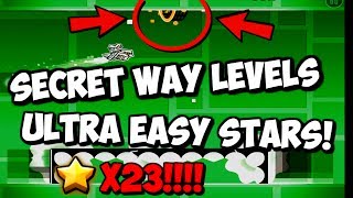 GEOMETRY DASH: GET ICONS FOR THE NEW UPDATE EARLY! VERY EASY STARS!