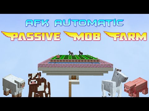 Insane NEW 1.20 Minecraft Auto Mob Farm! 🐖🐎🐑🐄🐓