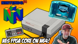 NEW NES FPGA Core Running On The N64! Krikzz Everdrive 64 NEW Feature!