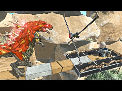 SKELETON ROAD - Animal Revolt Battle Simulator #arbs