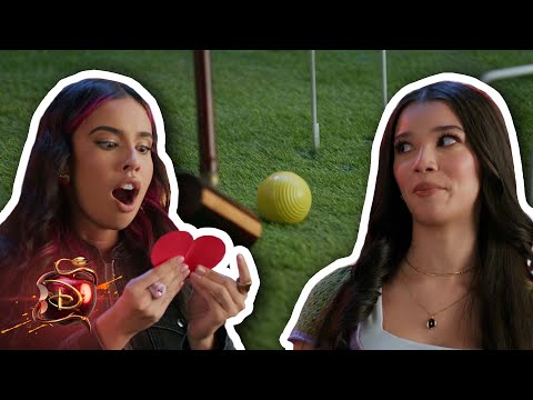 Descendants: The Rise of Red Cast Play Truth or Dare Croquet | @disneychannelmusic
