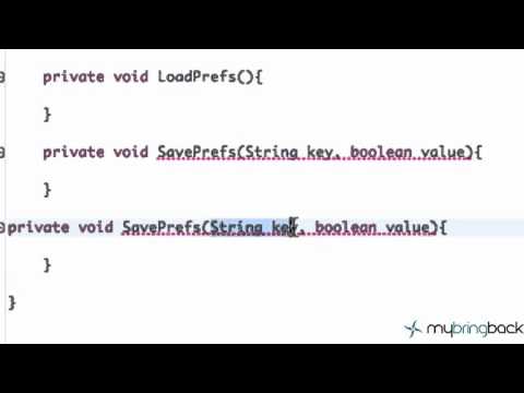 Android Tutorial 2 5 Sharedpreferences Settings