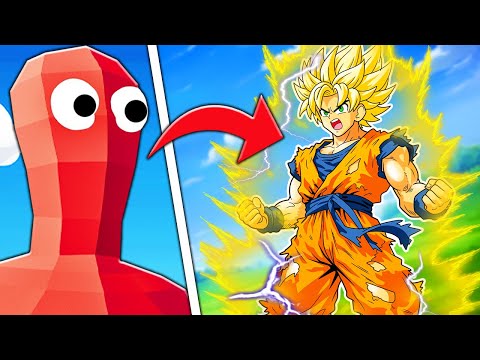 I UPGRADE This Wobbler into SUPER SAIYAN GOKU! - TABS Unit Creator