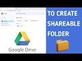How To Create Google Drive Link To Share Files To Create Shareable Folder