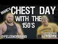 Chest Training with My New Training Partner - Introducing 307lb Felix Norman