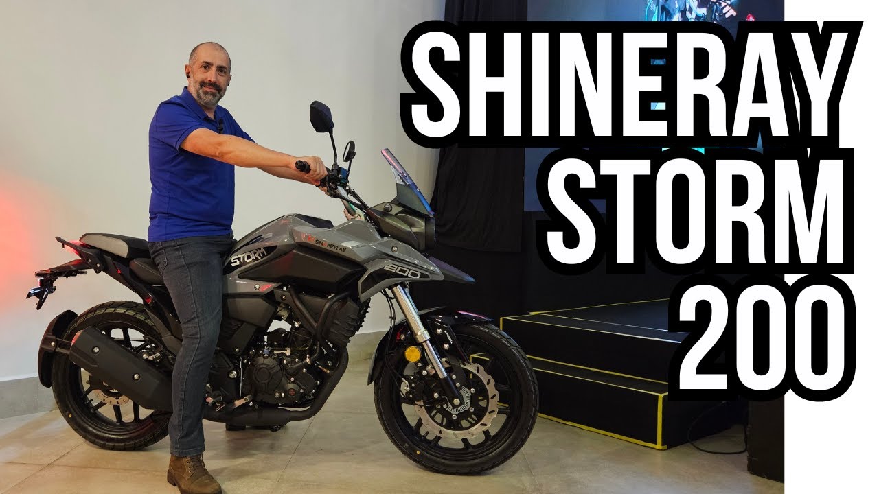 Storm 200 - Lançamento da Shineray