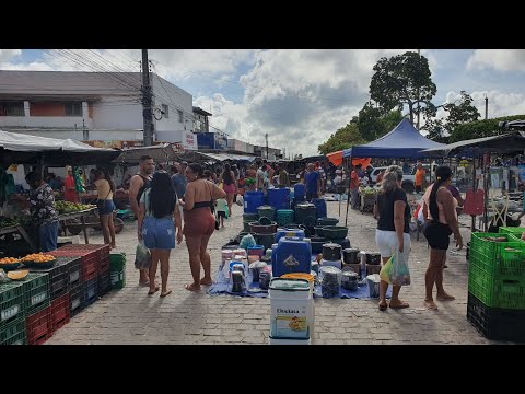 Feira livre da cidade de Santa Maria RN.