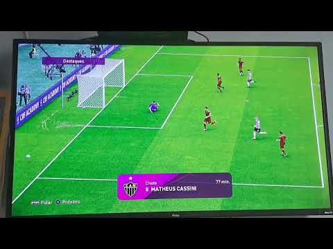 Atlético-MG 2 X 0 Fluminense | Melhores Momentos | Football PES 2020