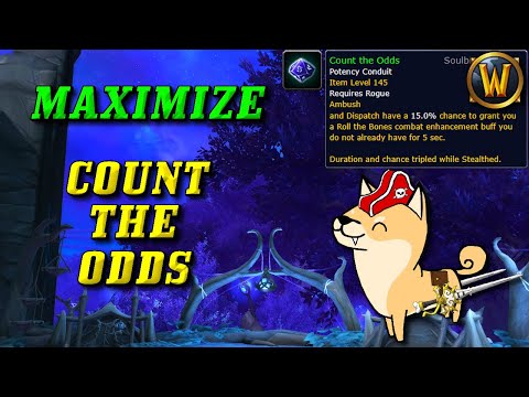 (ISSUE FIXED IN 9.0.5!) Shadowlands 9.0 Outlaw Rogue Tips/Guide 9.0: Maximizing Count the Odds