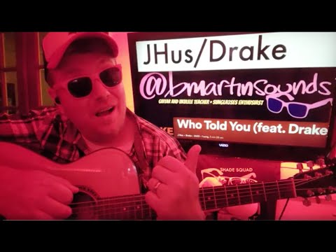 Who Told You - J Hus, Drake Guitar Tutorial (Beginner Lesson!)