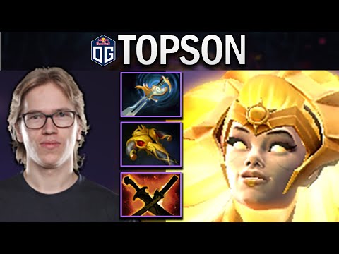 OG.TOPSON DAWNBREAKER WITH 18 KILLS - DOTA 2 7.29 GAMEPLAY