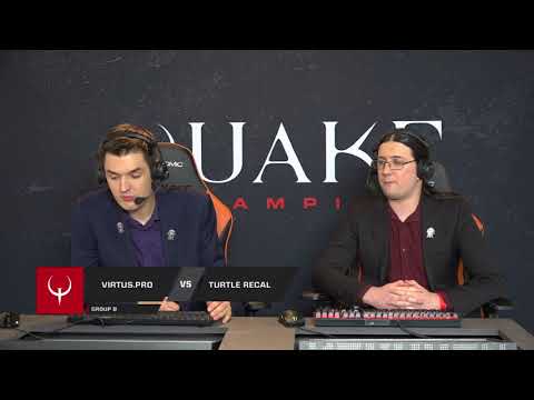 Virtus pro vs Turtle Recall  QUAKE 2v2 OPEN Dreamhack Tours 2018 DAY 2