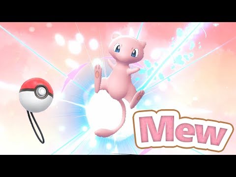 Pokémon Let's Go Pikachu & Eevee - Poké Ball Plus Mew Event!