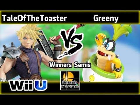 SmashMasters EndGame - Winners Semis - TaleOfTheToaster (Cloud) VS Greeny (Bowser Jr.)