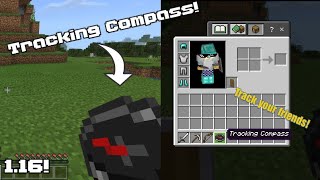How To Make DREAMS Player Tracking Compass In MINECRAFT!  (MCPE) [Manhaunt]