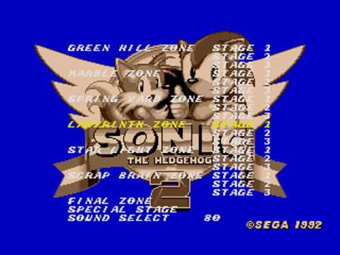 Sonic The Hedgehog 2 BETA (Gameplay)