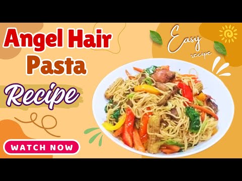 Best Angel Hair Pasta Dinner with Beef & Veggies | Under 30 Minutes