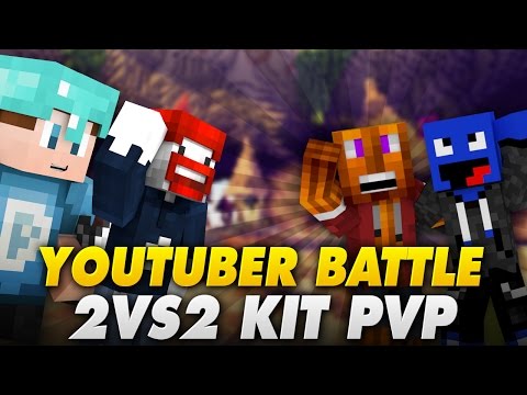 LetsPhil -  YOUTUBER BATTLE!  2vs2 KIT PVP!  |  Minecraft with DieBuddiesZocken and Benx!