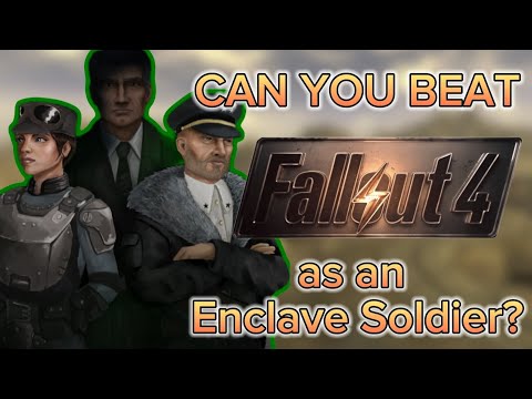 Can You Beat Fallout: 4 as an Enclave Soldier?