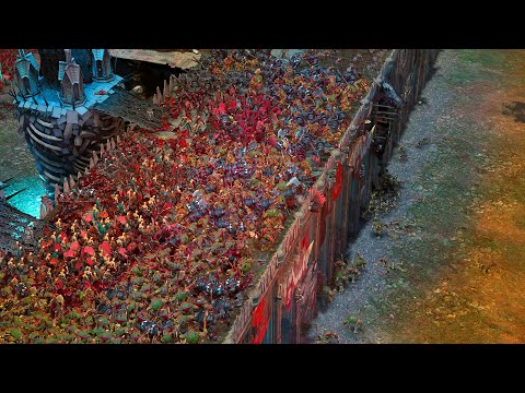 Battle of the Black Fortress - VAMPIRE COUNTS vs GREENSKINS