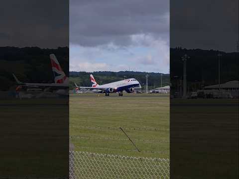 British Airways E190 G-LCYP LCY-EDI 29th May #aviation #avgeek #plane #spotting #airbus #landing