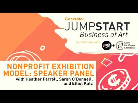 Non-Profit Exhibition Model: Curator, Artist, & Grantor