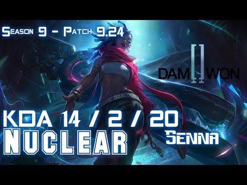 DWG Nuclear SENNA vs APHELIOS ADC - Patch 9.24 KR Ranked