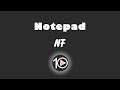 NF Notepad 10 Hour NIGHT LIGHT Version