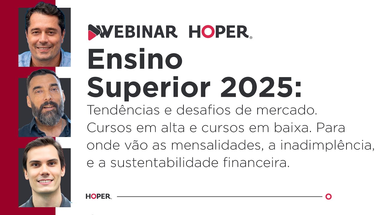 23-10-2024 | Ensino Superior 2025: Tendências e desafios de mercado